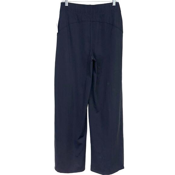 SOLD 💕NWT Old Navy High Waisted PowerSoft Wide Leg Pants in Black Jack Size M - Picture 7 of 15